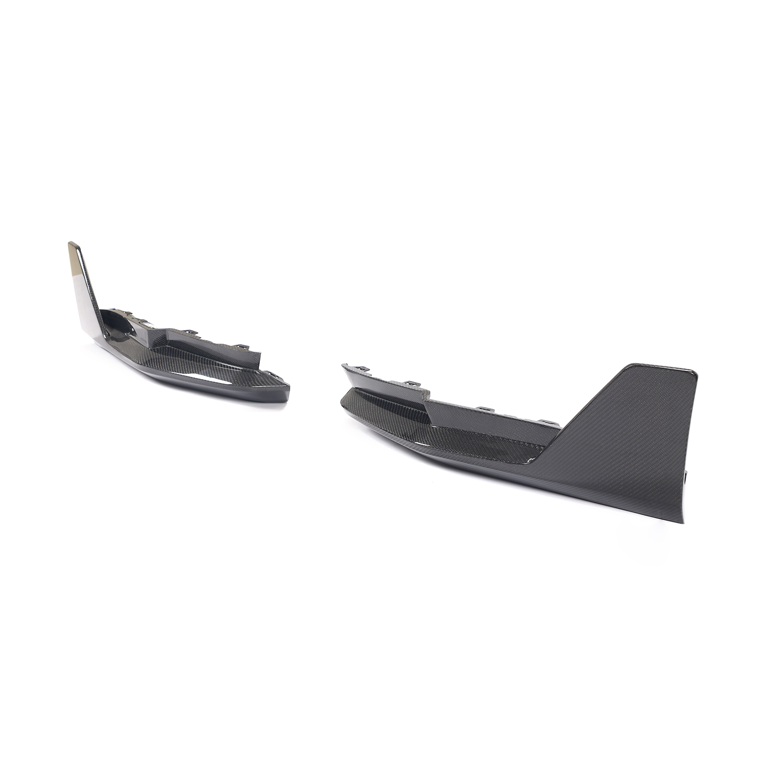 Splitter winglets carbon tylnego zderzaka BMW M4 G82 G83 - Image 5