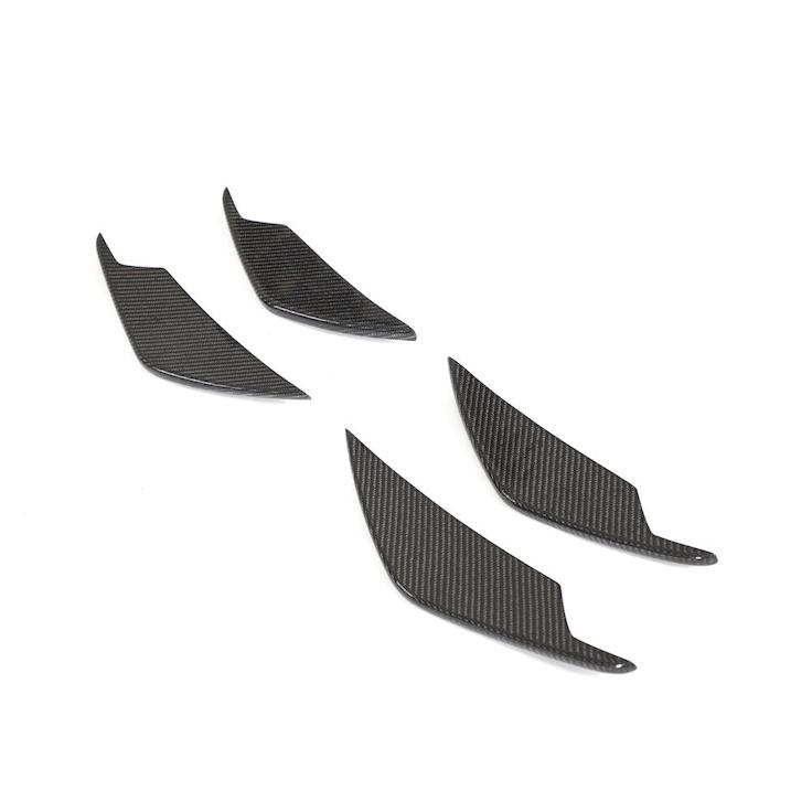 Carbon Canards (aero flick) zderzaka przedniego BMW M3 G80 G81 M4 G82 G83