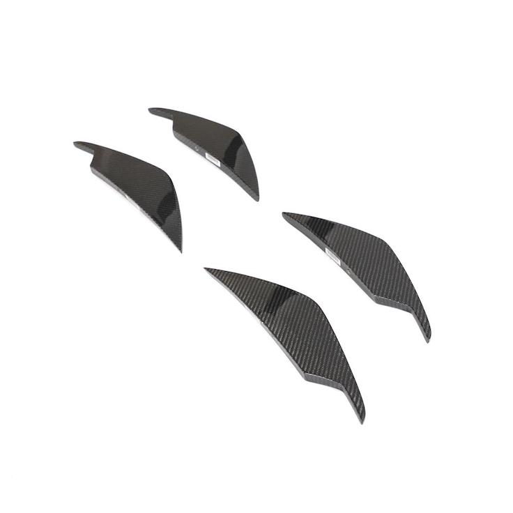 Carbon Canards (aero flick) zderzaka przedniego BMW M3 G80 G81 M4 G82 G83 - obrazek 4