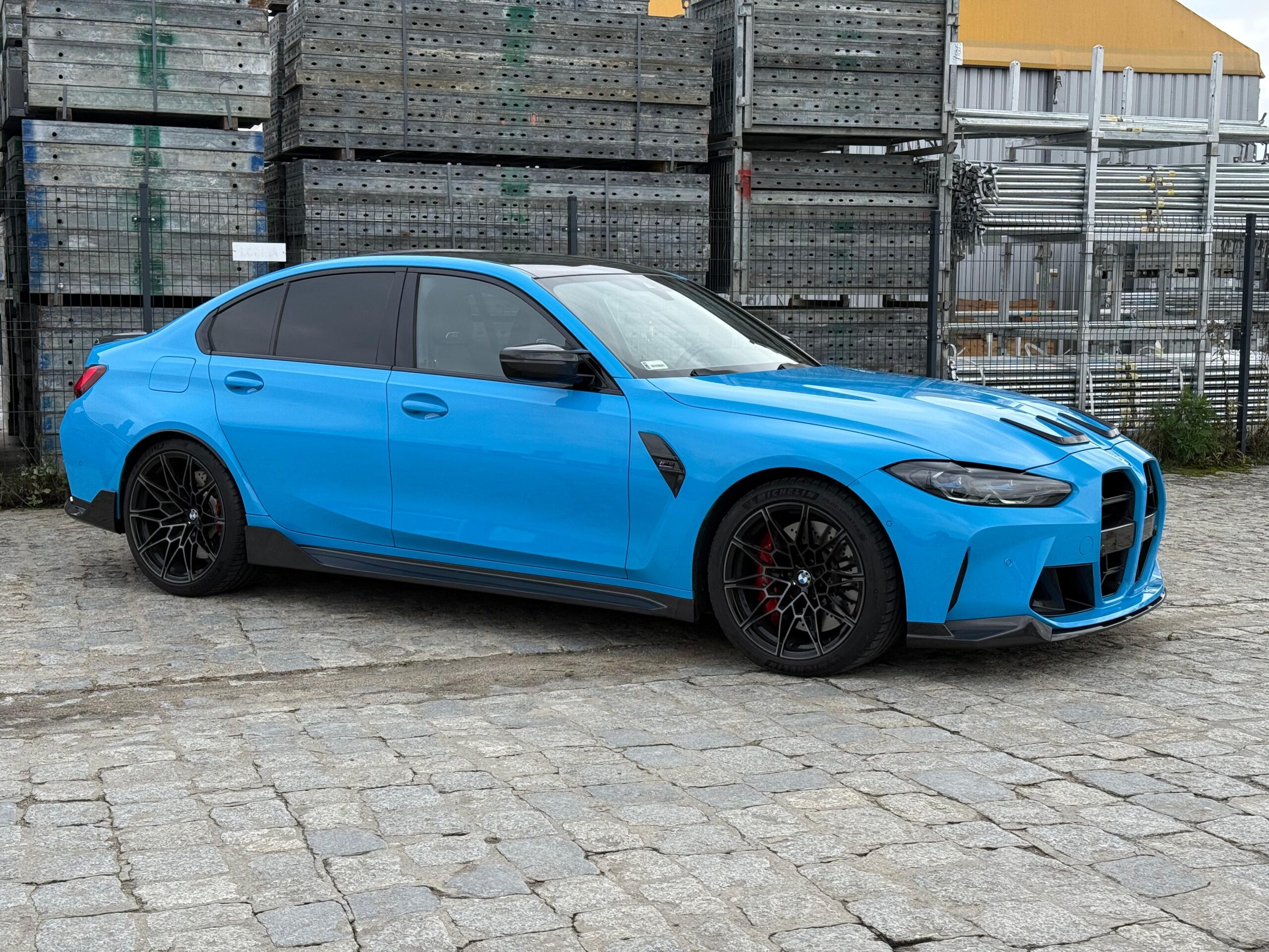 Listwy progowe progi carbon MP style BMW M3 G80 G81 - obrazek 4